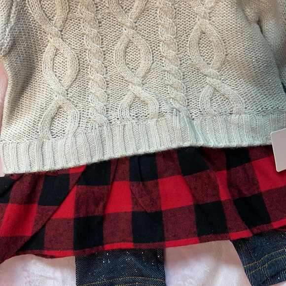 NWT little lass  sweater set 3/6 - Picture 2 of 5